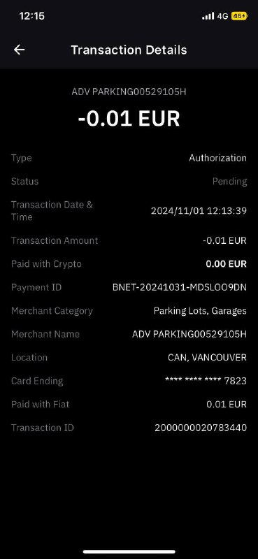 bybit被盗刷了，赶紧冻结卡片