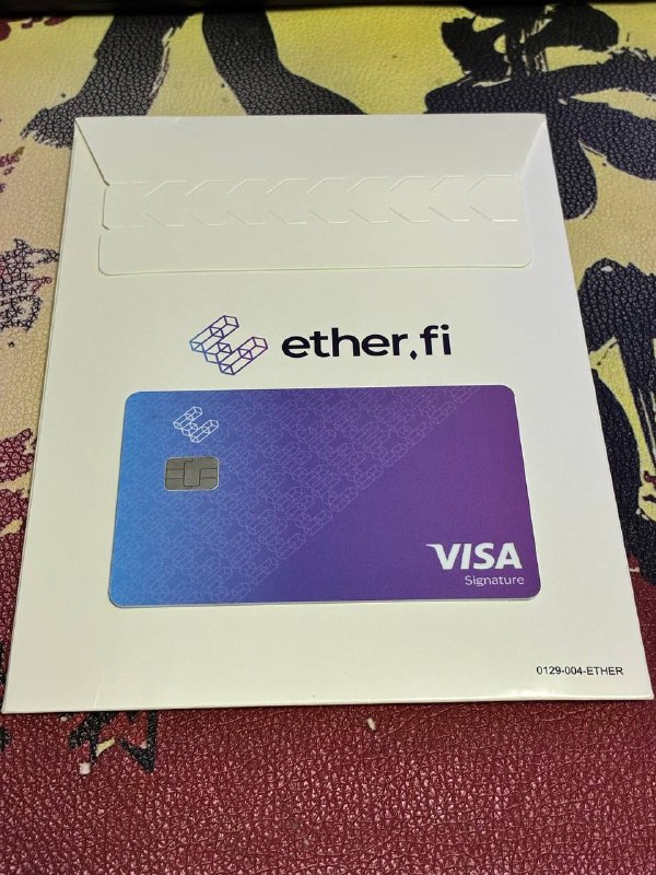 德国转运的实体卡收到了