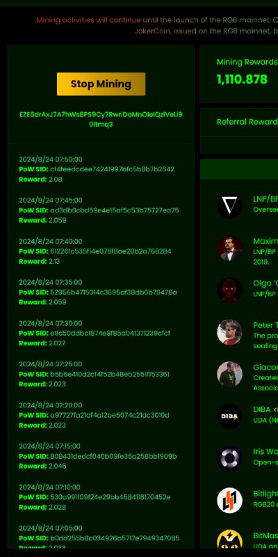 小丑币每5分钟挖2币，一天挖720币，和电脑配置无关，每个电脑配一个推特账号就行了【按头强烈推荐的小丑币挖矿】小丑Blockjoker主网已经上线，只需推特不吃配置，速挖！预计9月中旬发放，代币100%免费空投🤡，这个小丑和dogs逻辑一致,有多个电脑的往死里挖就对了 